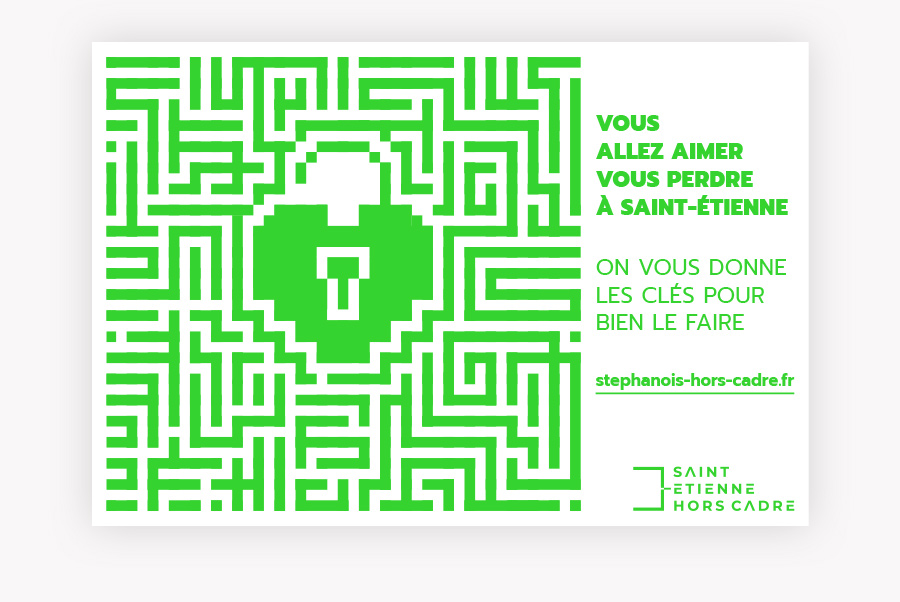visuel campagne de communication visite Saint-Etienne, Office de tourisme